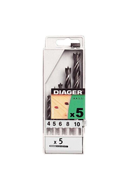 OEM Свредла за дърво, Diager 900C - 10 мм, комплект от 5 броя