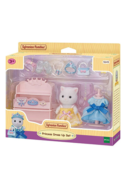 SYLVANIAN FAMILIES Prenses Giydirme Seti 5645 Lisanslı Ürün ( Kutuda 1 adet f...