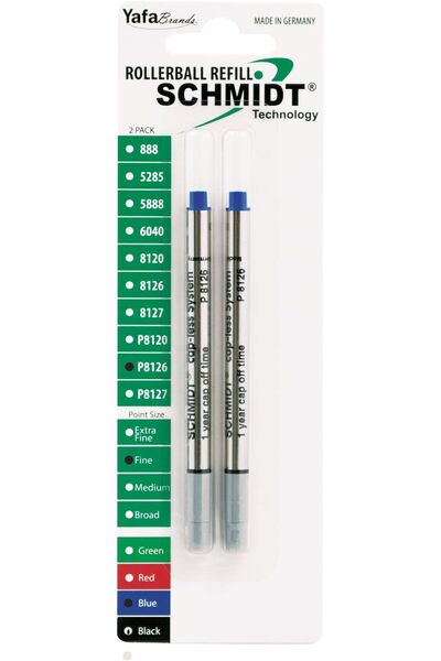 GENERAL Schmidt P8126 Short Capless Refillable Fine Point Ballpoint Pen 0.6mm...