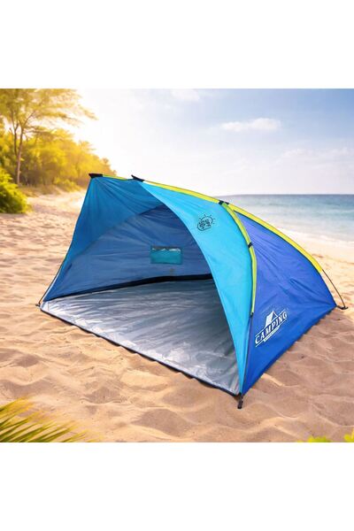 OEM Cort Impermeabil Albastru Ciel (2 Persoane) UPF 50+ pentru Plaja 220x115x...