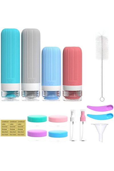 Generic Brand Silicone travel bottles, 60ml+90ml.