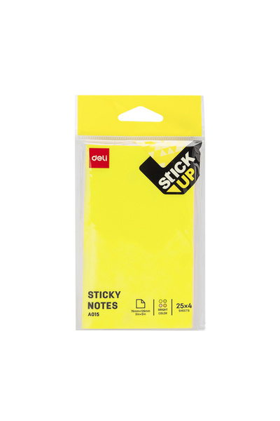 MC Micostore Sticky notes 76*126mm assorted pastel colors polybag deli