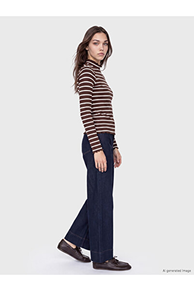 LC Waikiki Quality Pieces from Çelebi Store Wide Leg Women's Jean Pants