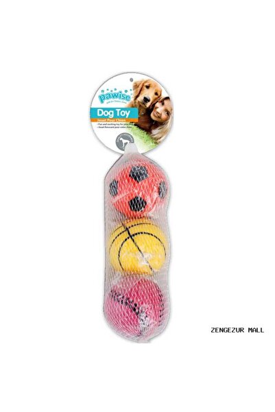 Pawise Zengezur Sponge Ball 19.5 cm (132459) 3 Pieces