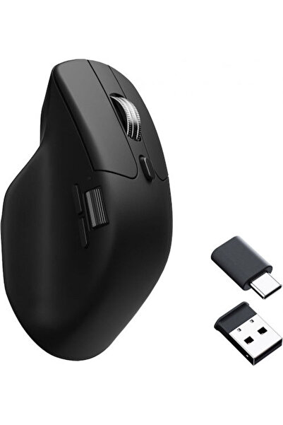 Keychron M6 M6S-A72 Ασύρματο Εργονομικό Ποντίκι Μαύρο