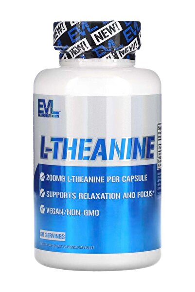evlution nutrition , L-Theanine, 200 mg, 60 Veggie Capsules