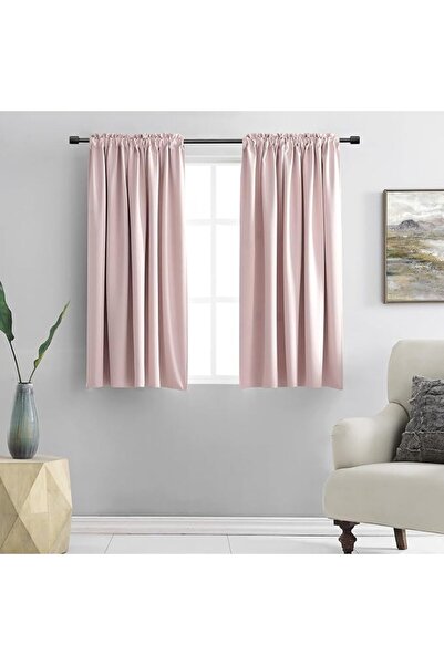 DONREN Donrin Small Bathroom Window Curtains - 2 Panels Blackout Thermal Insu...