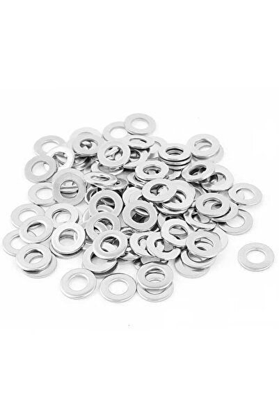 yiğit aksesuar 20 Pieces Round Disc Metal Silver Color Non-Tarnishing Plated ...