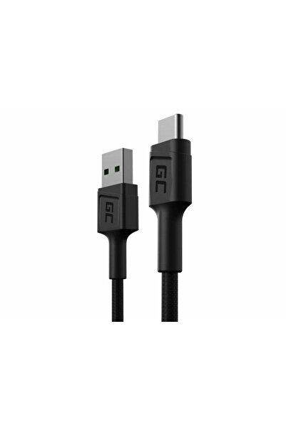 Greencell Green Cell GC PowerStream USB-A to USB-C Fast Charging Cable 30 cm,...