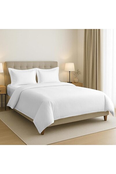 GENERAL 100% Cotton Duvet Cover Set Queen Size 2.3m X 2.2m, Black 400 Thread ...