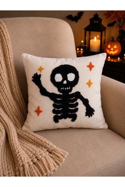 CK DESİNG Μαξιλάρι Ριχτάρι Halloween 40x40 εκ. |   Διακοσμητικό κάλυμμα μαξιλ...
