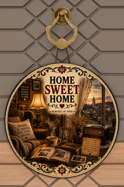 Dormot DEAS HOME, Digitalni štamparija, Šareni uzorci na temu HOME SWEET HOME...