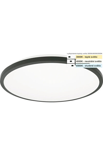 OEM Φωτιστικό οροφής με ενσωματωμένο LED Top Light Onyx 10W, 1000 lumens, λευ...