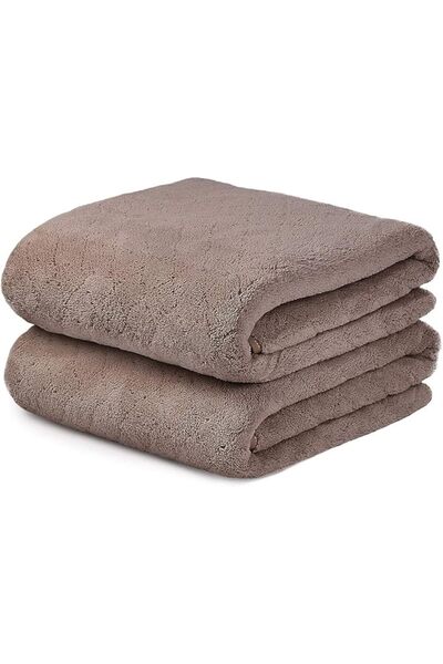 JML Jml Microfiber Jumbo Bath Towel, 2 Pack (35"X70"), Big and Soft, Super Ab...