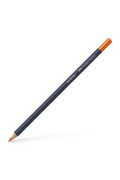 Faber Castell Creion colorat portocaliu cadmium inchis 115 goldfaber faber-cas