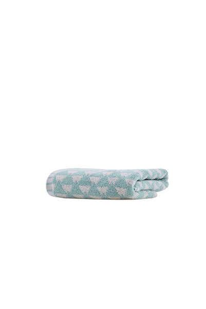Doqu Home Πετσέτα μπάνιου Jungle Muse Piramit 90x150 Μέντα