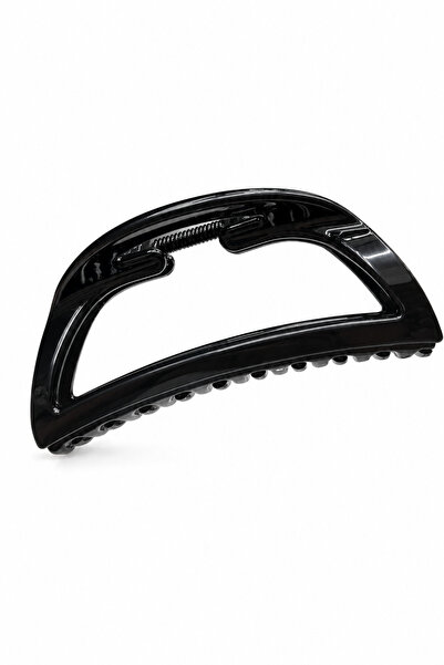 Jack Ferrero Shiny Black Large Size Hair Clip Claw Clip Stylish and Convenien...