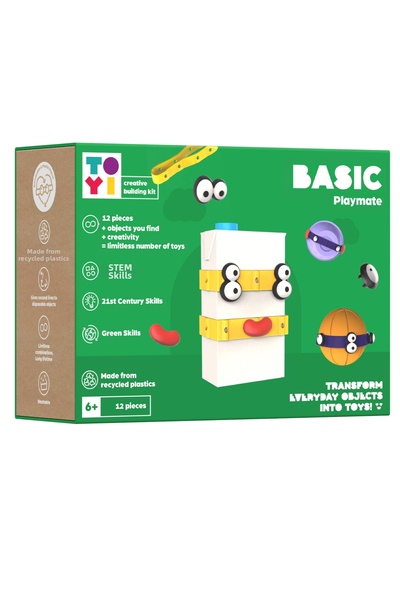 Toyi مجموعة بلايميت الأساسية - مجموعة STEM وألعاب البناء الإبداعية