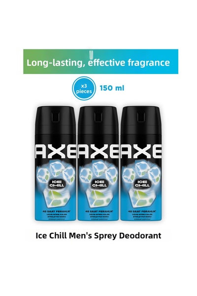 Axe Deodorant și spray de corp pentru bărbați Ice Chill Parfum eficient 48 de...