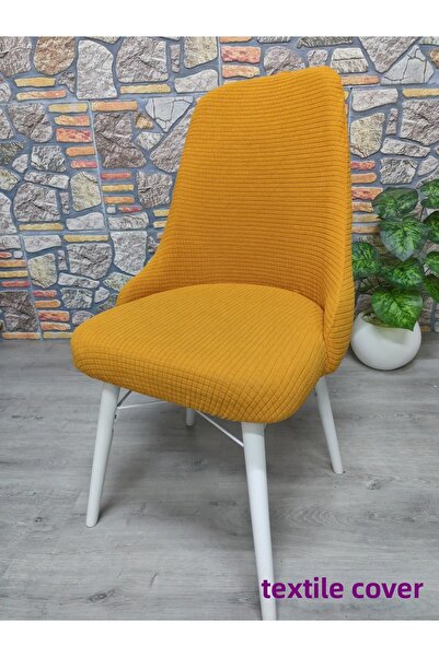 COVER TEKSTİL Chair Cover with Arms Lakos Fabric