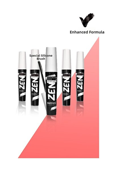 Farmasi Zen Extension Lash Defined and Volumizing Mascara |   Ultra Black - 5...