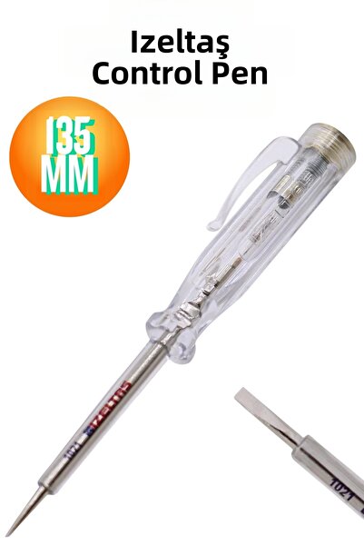 KAYRA LEATHER CRAFT 135 mm Electric Control Pen Screwdriver Flat Tip Voltage ...