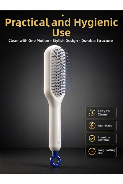 UCUZTEKNO New Generation Hair Brush Exfoliates Scalp Dead Skin Easy Cleaning