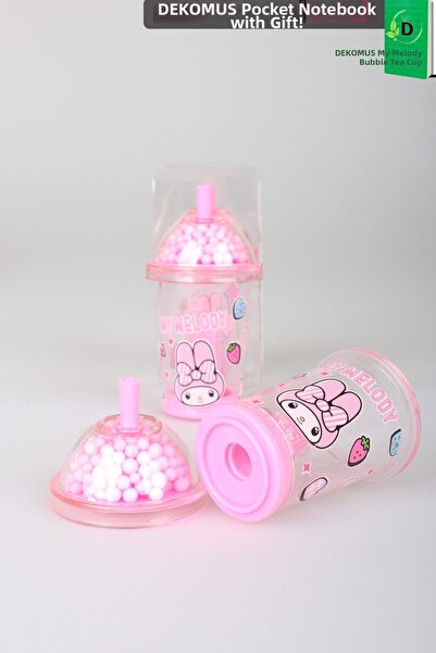 MY MELODY X Dekomus Licensed Single Blade My Mug Beaded Pencil Sharpener Sing...