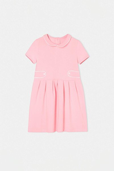 TRENDYOLKIDS Rosa kurzes/Mini-Strickkleid TKDSS26EL00003