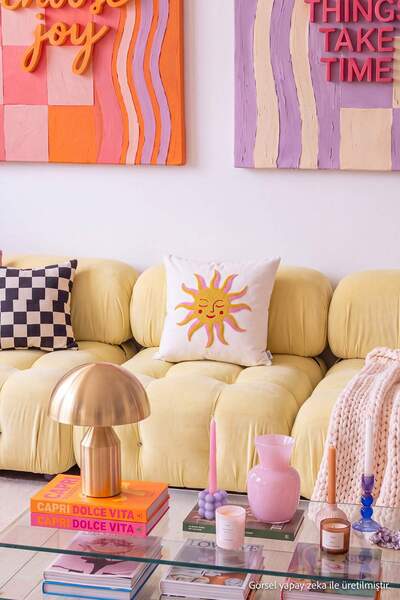 TRENDYOLMİLLA HOME غطاء وسادة مطبوع TPHSS26KKK00027
