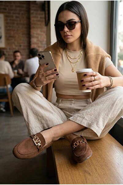 Bambi Καφέ Γυναικεία Παπούτσια Loafer K01503727102