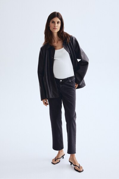 H&M MAMA Before & After Straight Low Ankle Jeans