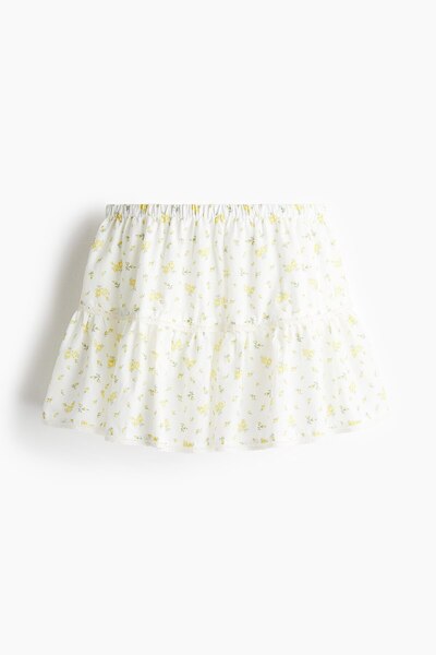 H&M Dantel Detaylı Mini Etek