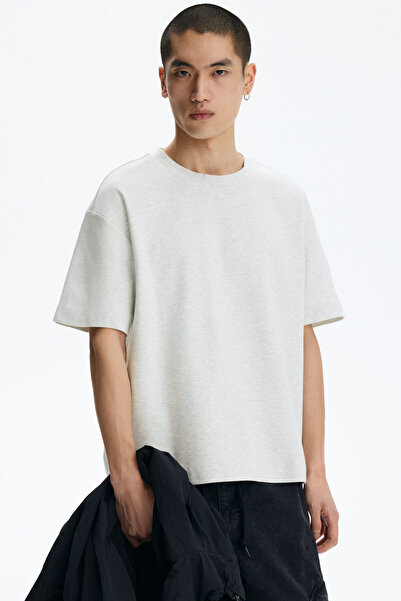 H&M İnterlok Tişört Loose Fit
