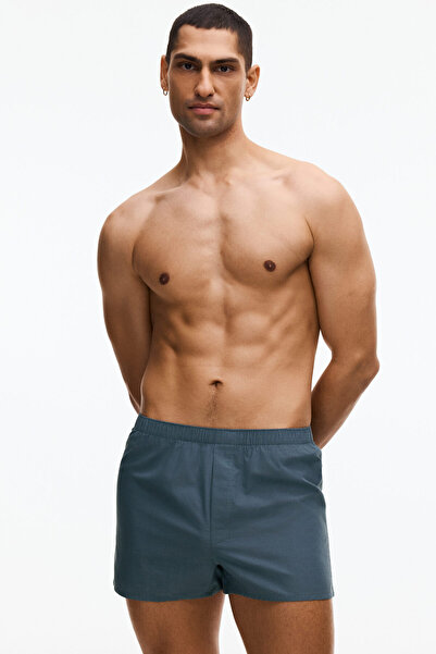 H&M 4'lü Dokuma Boxer Şort