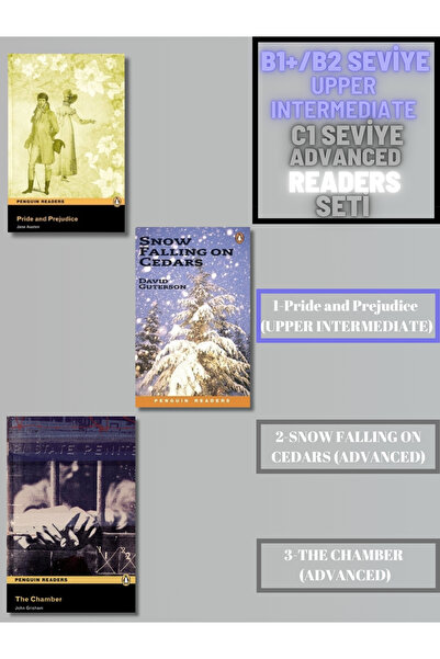 Penguin Books B1+ / C1 Upper-Intermediate ve Advanced Seviye İngilizce Hikaye...