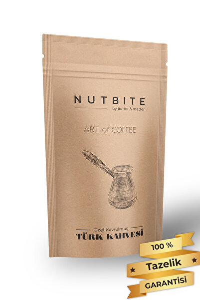 NUTBITE قهوة تركية فاخرة 100 جرام - محمصة بشكل خاص - فن القهوة