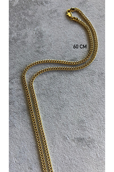 mitico jewellery Curb Chain Kolye - 60 cm