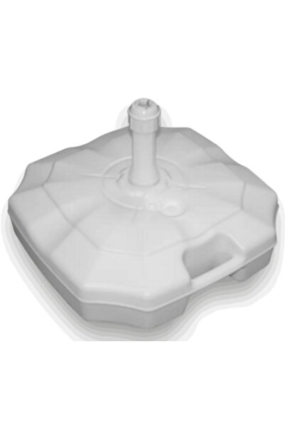 form outdoor Plaj Şemsiyesi Bidonu 2 Metreye Kadar Şemsiyelere Uyumlu YUVARLAK Şemsiye Altlığı 20 Litre