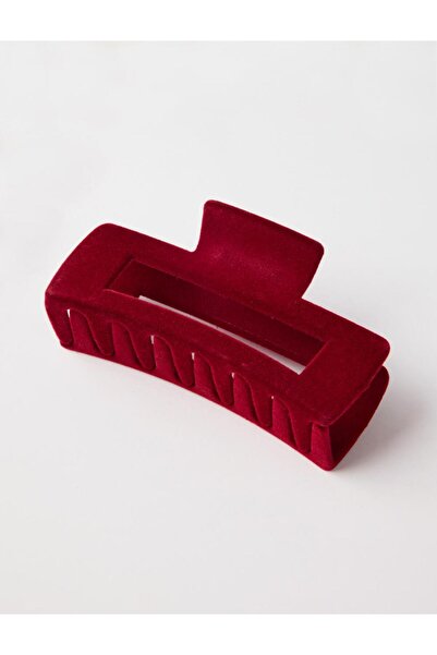Jimmy Key Burgundy Suede Look Buckle with Latch
