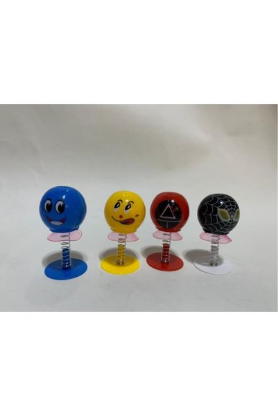abnturk 2 Adet Renkli Zıp Zıp Oyuncak Zıplayan Sıçrayan Karakterli Eğlenceli ...