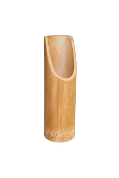 abnturk 17 cm Yüksek Kaliteli Bambu Kalemlik