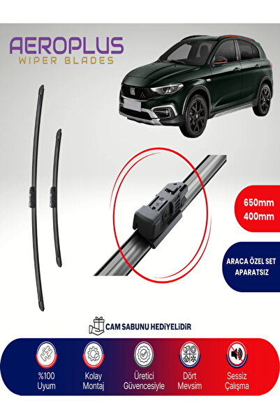 Aeroplus Fiat Egea Cross Muz Silecek Takımı 2021-2024