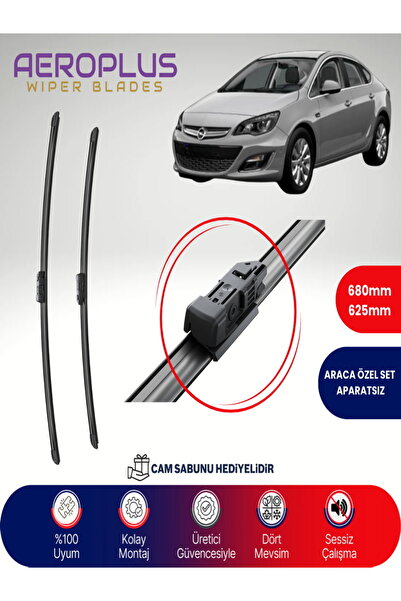 Aeroplus Opel Astra J Sedan Muz Silecek Takımı 2012-2020