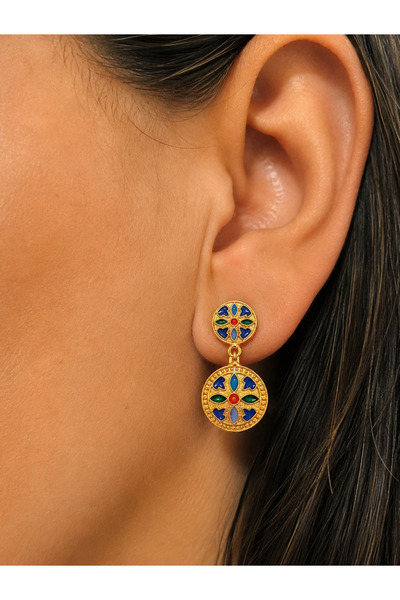 Mells Accessories Mineli Bronz Küpe