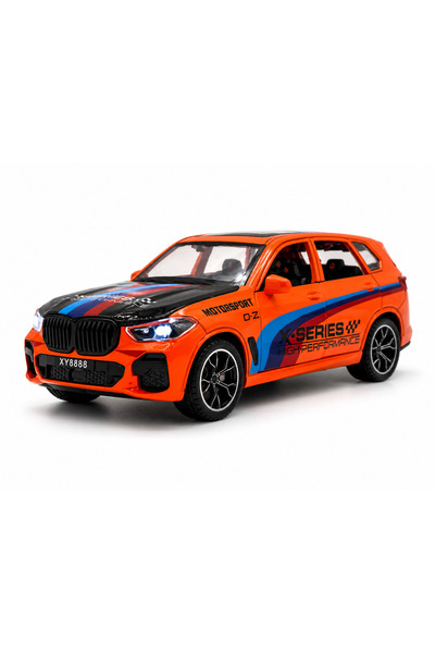 OEM Mașină miniaturală BMW X5 M Competition, Metal, cu sunete, lumini, elemen...