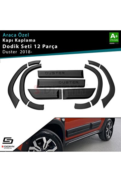 S Dizayn S-Dizayn Dacia Duster 2 Kapı Koruma ve Çamurluk Kaplaması Dodik Seti...