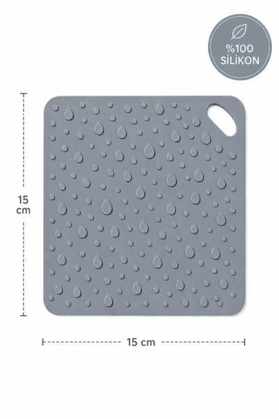 Siliconly Silicone Anti-Bad Odor Mat – Bathroom Kitchen Sink Balcony Drain Cover – Insect Prevention