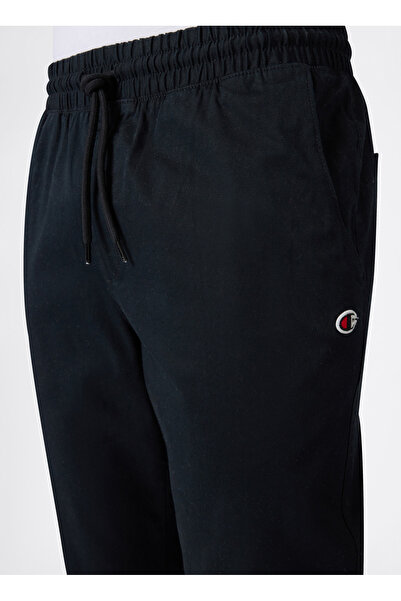 Champion 222191-KK001 Woven Elastic Cuff Pan Siyah Erkek Sweatpant