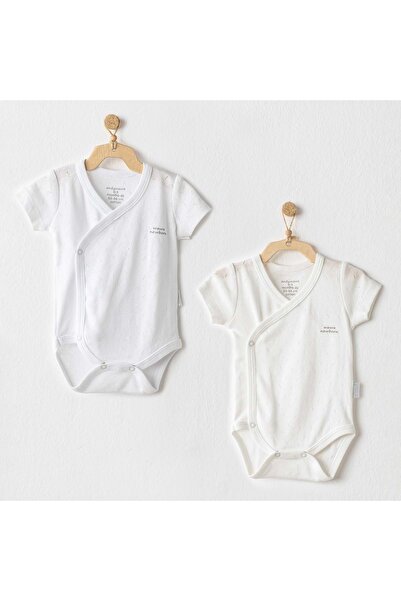 andywawa Ecru Baby Body 2 Pack Ecru